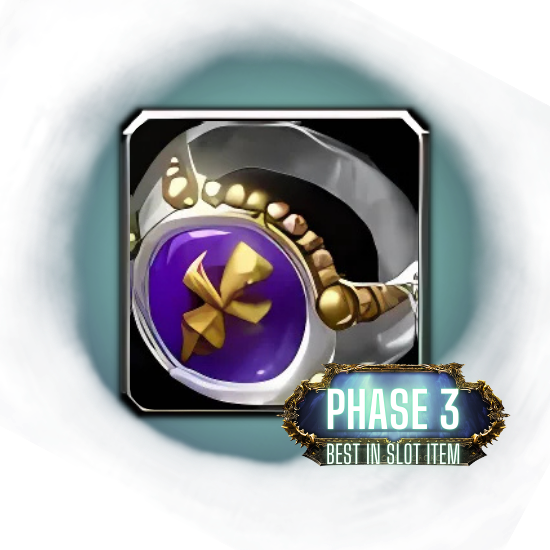 Save time and buy Ring of Blackrock BiS Ring Boost from BWL in Phase 3 of WoW Classic - Guaranteed, cheap BiS Finger farming at Next Tier.