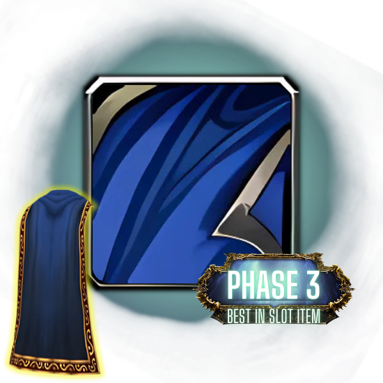 Save time and buy Shroud of Pure Thought BiS Cloak Boost from BWL in Phase 3 of WoW Classic - Guaranteed, cheap BiS Back farming at Next Tier.