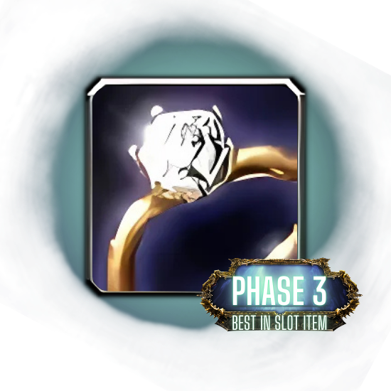 Save time and buy Pure Elementium Band BiS Ring Boost from BWL in Phase 3 of WoW Classic - Guaranteed, cheap BiS Ring farming at Next Tier.