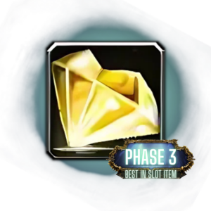 Save time and buy Rejuvenating Gem BiS Trinket Boost from BWL in Phase 3 of WoW Classic - Guaranteed, cheap BiS Trinket farming at Next Tier.