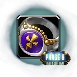 Save time and buy Shield Warden's Guard BiS Sanctified Tank Ring Boost from Scarlet Enclave in Phase 8 of WoW Season of Discovery. Guaranteed.